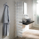 electric towel radiator / hot water / 501 w...750 w / 0...500 w