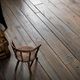 solid parquet floor / solid wood / brushed / glued