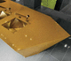 stone countertop / kitchen / square edge