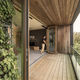 sliding patio door / bi-fold / wooden / aluminum