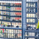 electric elevator / hydraulic / building / for high-rise buildings