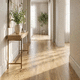 oak laminate flooring / laminate / click-fit / wood look