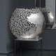 contemporary vase / aluminum / Coral® / table