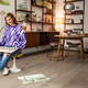 vinyl flooring / indoor / for office / for living rooms