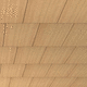 wooden suspended ceiling / tile / for office / indoor