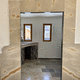 wall-mounted stone slab / polished / marble look / beige