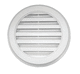 plastic ventilation grill / round / exterior / for facade