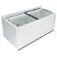 commercial freezer / chest / white / glazed