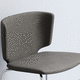 upholstery fabric / geometric / polyester / abrasion-resistant