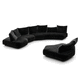 modular sofa / contemporary / fabric / polyurethane