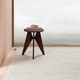 contemporary rug / plain / wool / rectangular