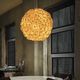 pendant lamp / paper / contemporary / corded