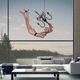 original design chandelier / brass / powder-coated steel / incandescent