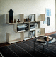 modular shelf / contemporary / oak / maple
