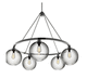 contemporary chandelier / glass / incandescent
