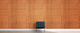 wall-mounted decorative panel / bamboo / textured