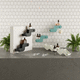shower shower basket / for bathtub / for showers / flexible
