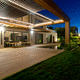 sliding patio door / bi-fold / double-glazed / double leaf