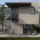 porcelain stoneware tile / matte / embossed / pearly finish