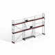 steel scaffolding / low-level / high