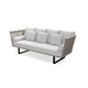 contemporary sofa / outdoor / gray / beige