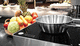 induction cooktop / one-burner / countertop / with touch controls