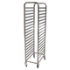 food tray trolley / for commercial kitchen / customizable / transport