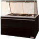 counter warmer display case / viewable / positive temperature / with sliding doors
