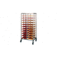 food tray trolley / for commercial kitchen / customizable / stainless steel
