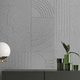 acoustic wall panel / polyester fiber / PET / rectangular