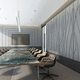 acoustic wall panel / PET / polyester fiber / colored