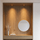 recessed downlight / LED / round / IP20