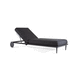 contemporary sun lounger / fabric / aluminum / adjustable backrest