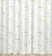 curtain fabric / patterned / polyester / washable
