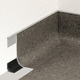 PVC profile / edge / rectangular / for wall