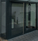 service door / aluminium / uPVC / swing