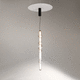 pendant lamp / metal / glass / contemporary