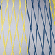 polypropylene football net / white/blue / white/red / white/black