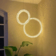 pendant lamp / steel / crystal / contemporary