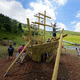 playground structure / wooden