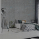 concrete look wall covering / interior / exterior / acrylic fabric