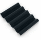 corrugated roofing sheet / fiber cement / with thermal-acoustic insulation included / waterproof