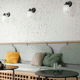 ceramic tile / matte / embossed / indoor