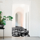 ceramic tile / high-gloss / indoor / bathroom