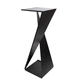 contemporary pedestal / steel / custom / for sculpture