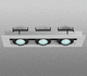built-in downlight / surface mounted / LED / round