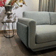 upholstery fabric / plain / polyester / linen