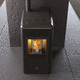pellet boiler stove / 5 kW...10 kW / 0 - 5 kW / free-standing