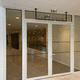 interior door / steel / swing / contemporary
