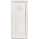 entry door / PVC / swing / contemporary